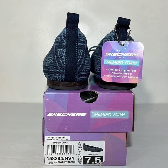 Skechers Cleo Snip Knit Vegan Skimmers - Sweet Class - Picture 5 of 6